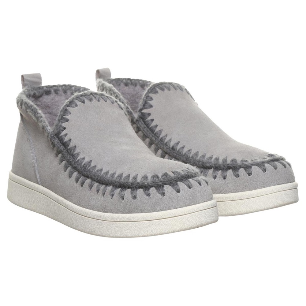 BEARPAW Chrishell Suede Crochet Bootie w/Rain Repellent